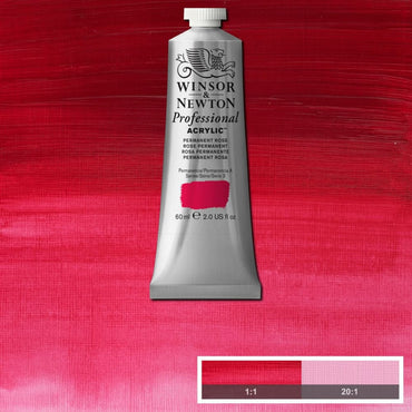 Tinta Acrílica Professional Winsor & Newton 60ml S3 502 Permanent Rose