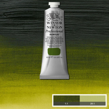 Tinta Acrílica Professional Winsor & Newton 60ml S3 503 Permanent Sap Green
