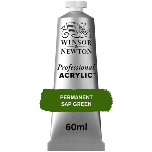 Tinta Acrílica Professional Winsor & Newton 60ml S3 503 Permanent Sap Green