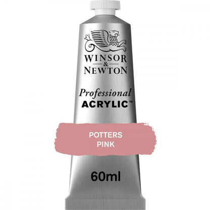 Tinta Acrílica Professional Winsor & Newton 60ml S3 537 Potters Pink