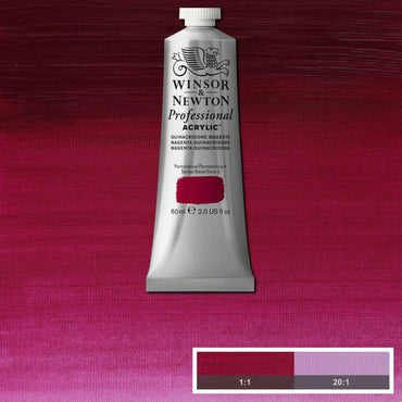 Tinta Acrílica Professional Winsor & Newton 60ml S3 545 Quinacridone Magenta