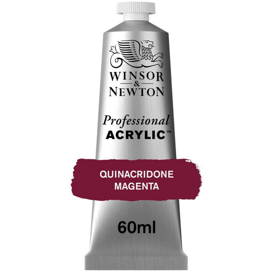 Tinta Acrílica Professional Winsor & Newton 60ml S3 545 Quinacridone Magenta