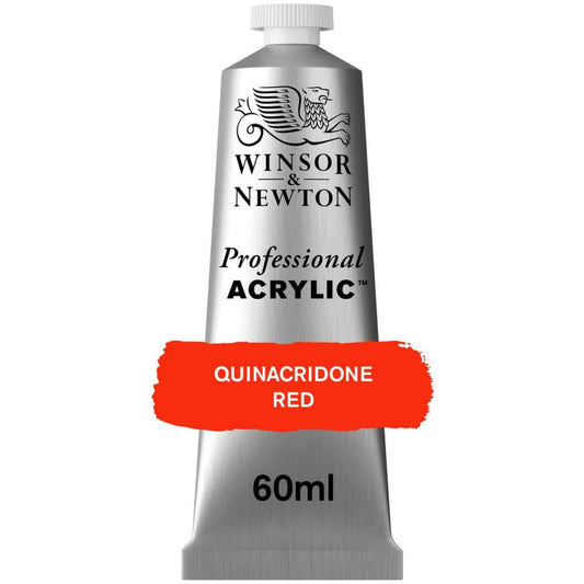 Tinta Acrílica Professional Winsor & Newton 60ml S3 548 Quinacridone Red