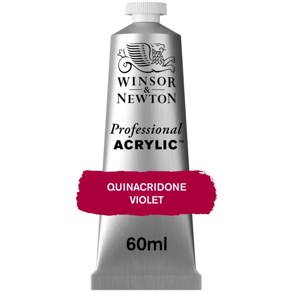 Tinta Acrílica Professional Winsor & Newton 60ml S3 550 Quinacridone Violet