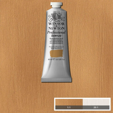 Tinta Acrílica Professional Winsor & Newton 60ml S3 573 Renaissance Gold