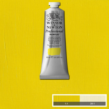 Tinta Acrílica Professional Winsor & Newton 60ml S4 025 Bismuth Yellow