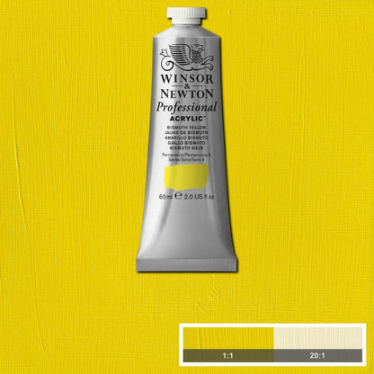 Tinta Acrílica Professional Winsor & Newton 60ml S4 025 Bismuth Yellow