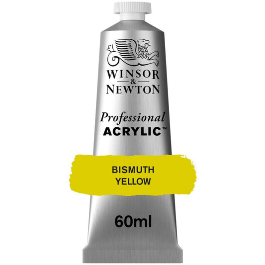 Tinta Acrílica Professional Winsor & Newton 60ml S4 025 Bismuth Yellow