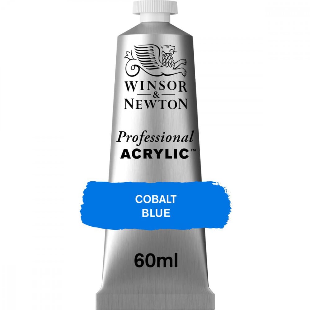 Tinta Acrílica Professional Winsor & Newton 60ml S4 178 Cobalt Blue