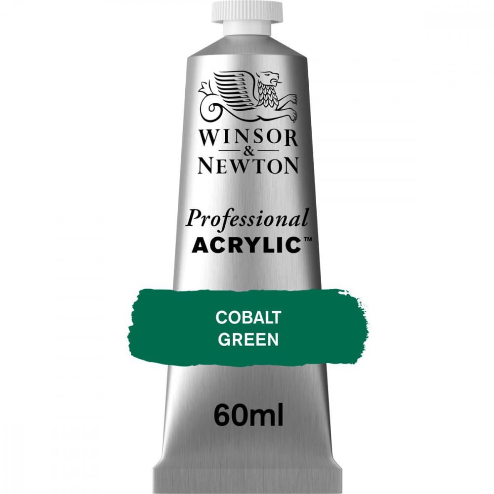 Tinta Acrílica Professional Winsor & Newton 60ml S4 184 Cobalt Green