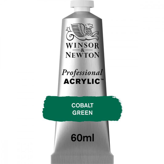 Tinta Acrílica Professional Winsor & Newton 60ml S4 184 Cobalt Green