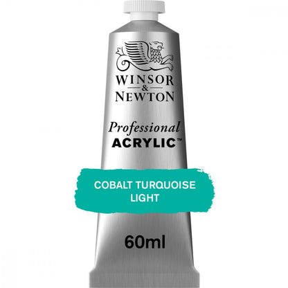 Tinta Acrílica Professional Winsor & Newton 60ml S4 191 Cobalt Torquoise Light