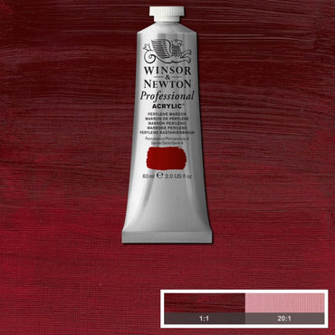 Tinta Acrílica Professional Winsor & Newton 60ml S4 507 Perylene Maroon