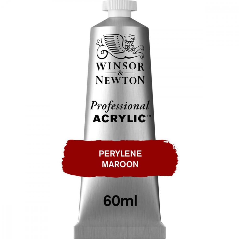 Tinta Acrílica Professional Winsor & Newton 60ml S4 507 Perylene Maroon