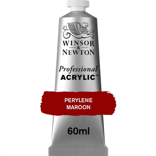 Tinta Acrílica Professional Winsor & Newton 60ml S4 507 Perylene Maroon