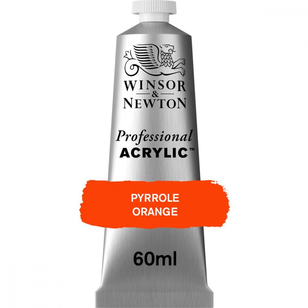 Tinta Acrílica Professional Winsor & Newton 60ml S4 519 Pyrrole Orange