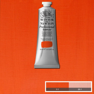 Tinta Acrílica Professional Winsor & Newton 60ml S4 519 Pyrrole Orange