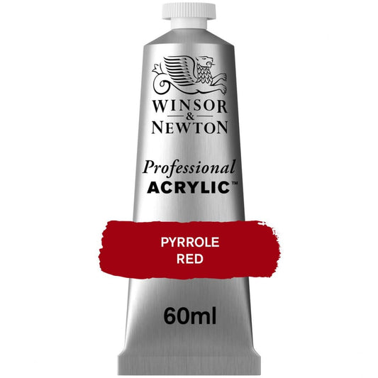 Tinta Acrílica Professional Winsor & Newton 60ml S4 534 Pyrrole Red