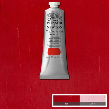 Tinta Acrílica Professional Winsor & Newton 60ml S4 534 Pyrrole Red