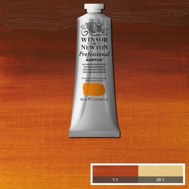 Tinta Acrílica Professional Winsor & Newton 60ml S4 547 Quinacridone Gold