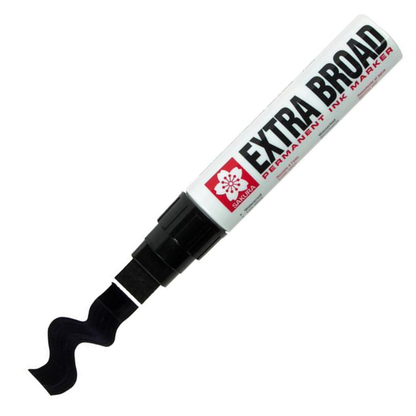 Caneta Permanente Extra Board 16mm Preto Sakura