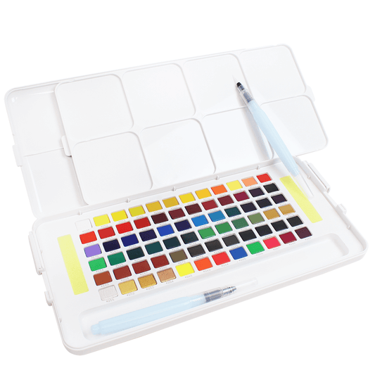 Aquarela em Pastilha KOI Sakura 72 Cores