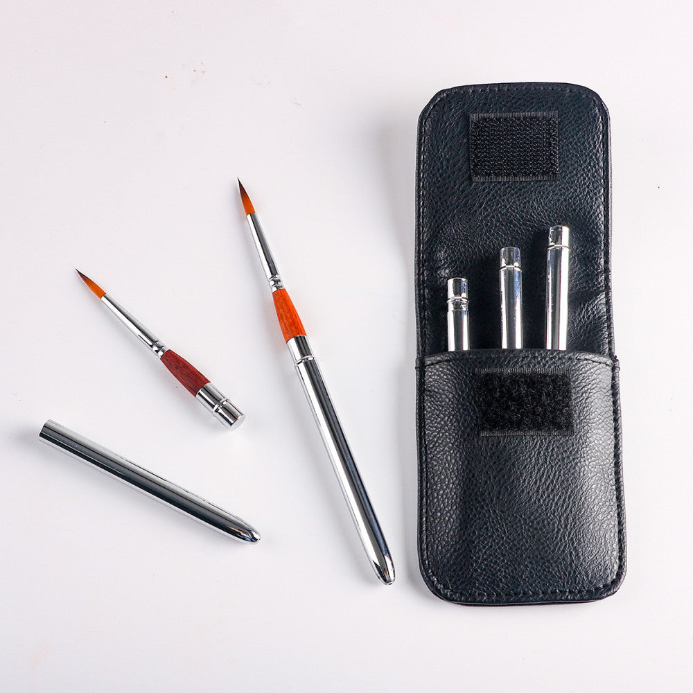 Kit de Pincéis Pocket Brush Sinoart 5 Peças