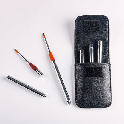 Kit de Pincéis Pocket Brush Sinoart 5 Peças