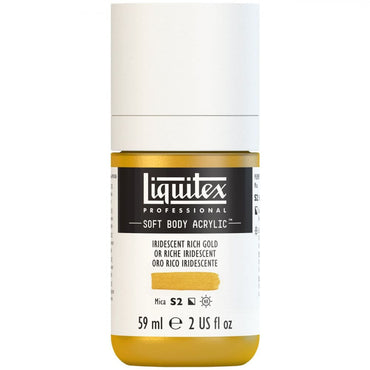 Tinta Acrílica Liquitex Soft Body 59ml S2 235 Iridescent Rich Gold