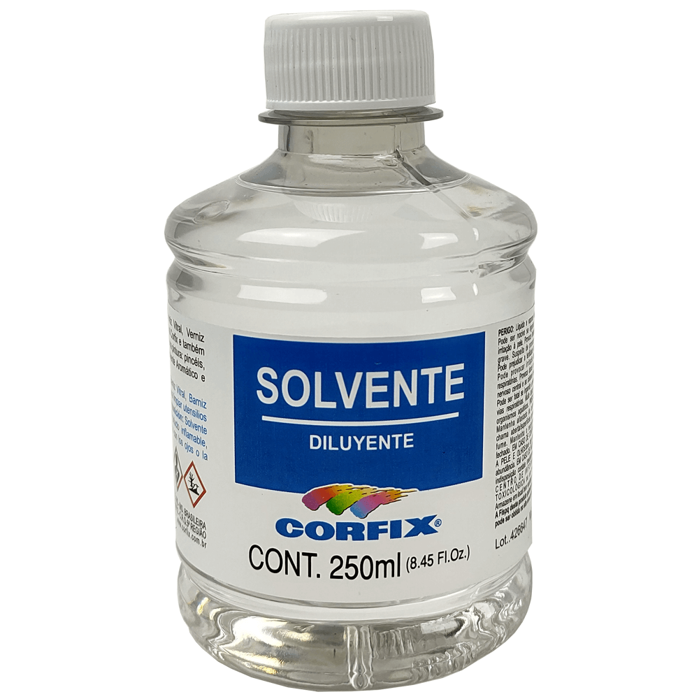 Solvente Corfix 250ml Para Pintura Óleo – Fruto de Arte