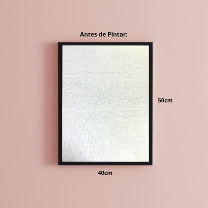conjunto pintura numerada arte terapia 40x50cm love
