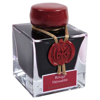 Tinta Para Caneta Tinteiro Herbin 1670 50ml Rouge Hématite