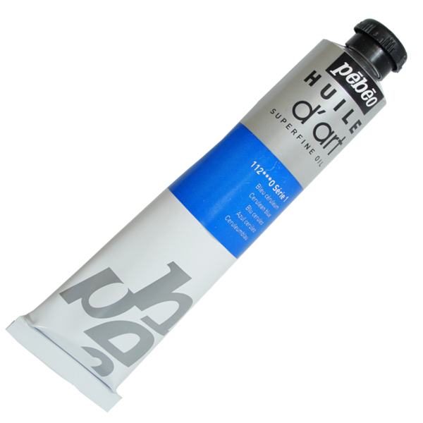 Tinta a Óleo Huile D'Art Pebeo 112 Azul Cerúleo