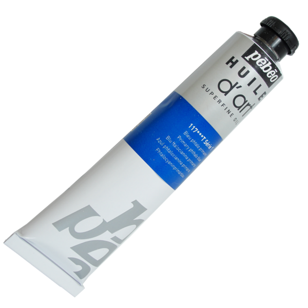 Tinta a Óleo Huile D'Art Pebeo 117 Azul Phtalo Primário