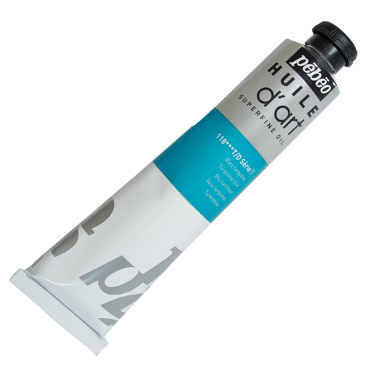 Tinta a Óleo Huile D'Art Pebeo 118 Azul Turquesa