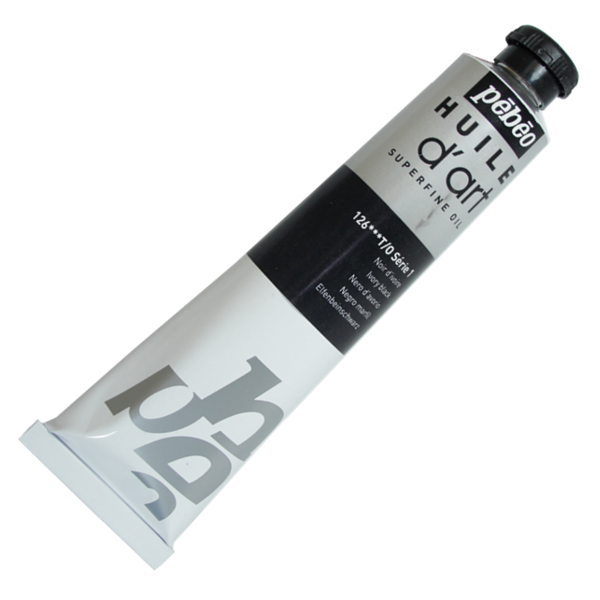 Tinta a Óleo Huile D'Art Pebeo 126 Preto Marfim