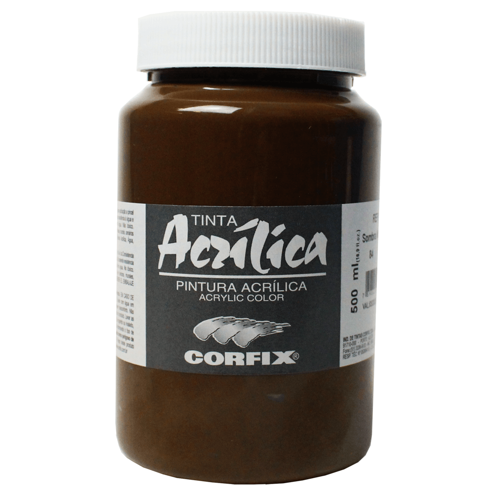 Tinta Acrílica Corfix 500ml G.1 84 Sombra Natural