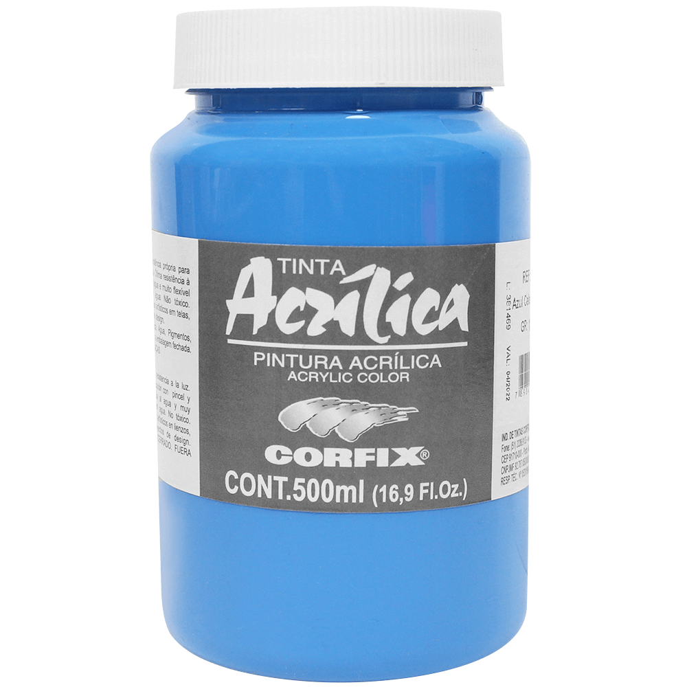 Tinta Acrílica Corfix 500ml G1
