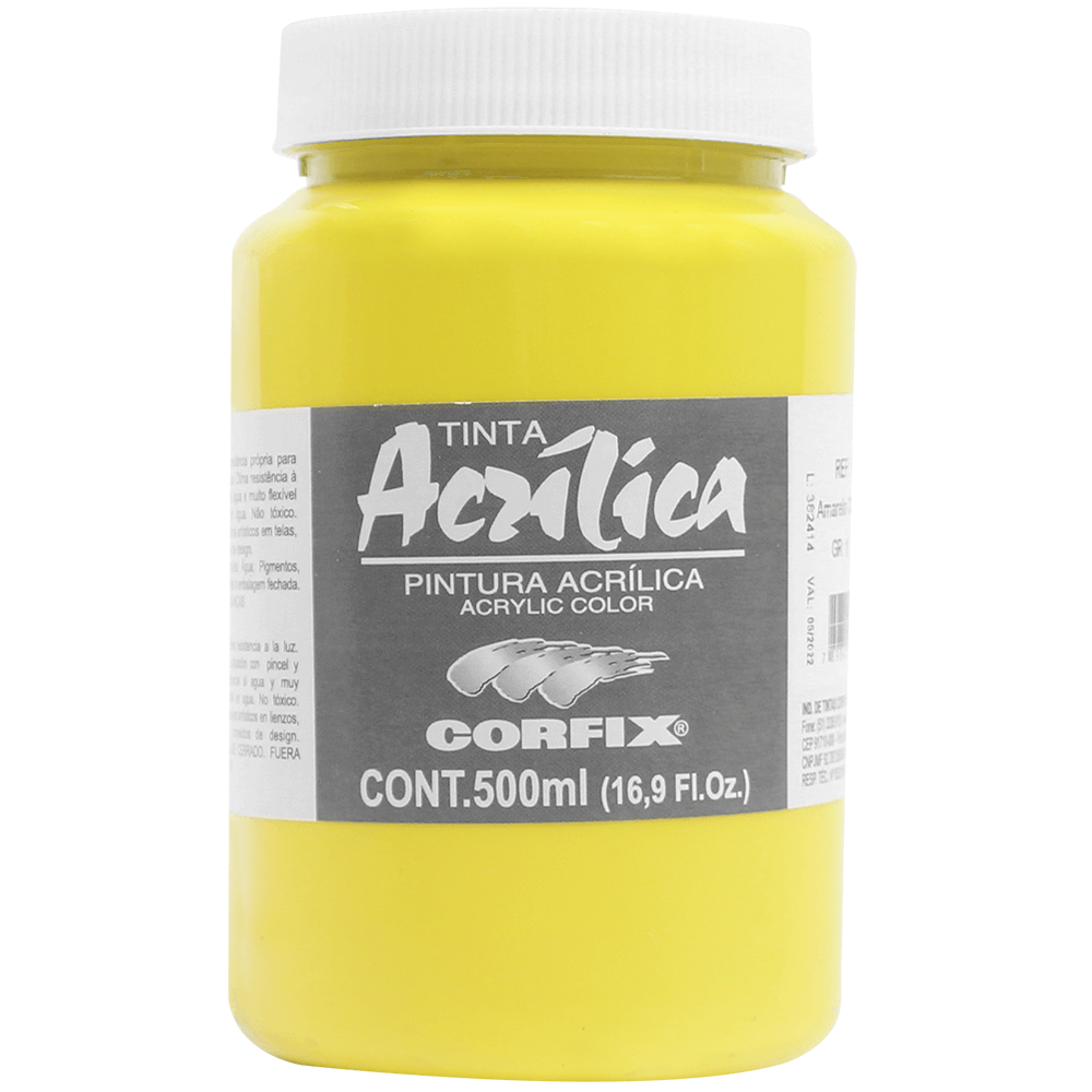Tinta Acrílica Corfix 500ml G1