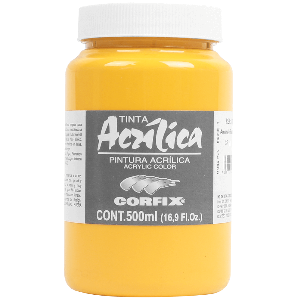 Tinta Acrílica Corfix 500ml G1