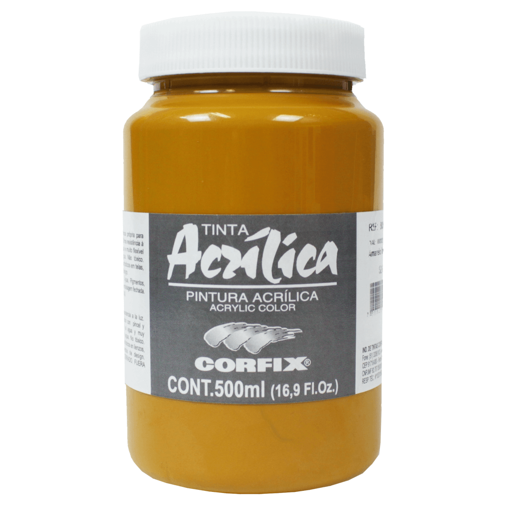 Tinta Acrílica Corfix 500ml G1
