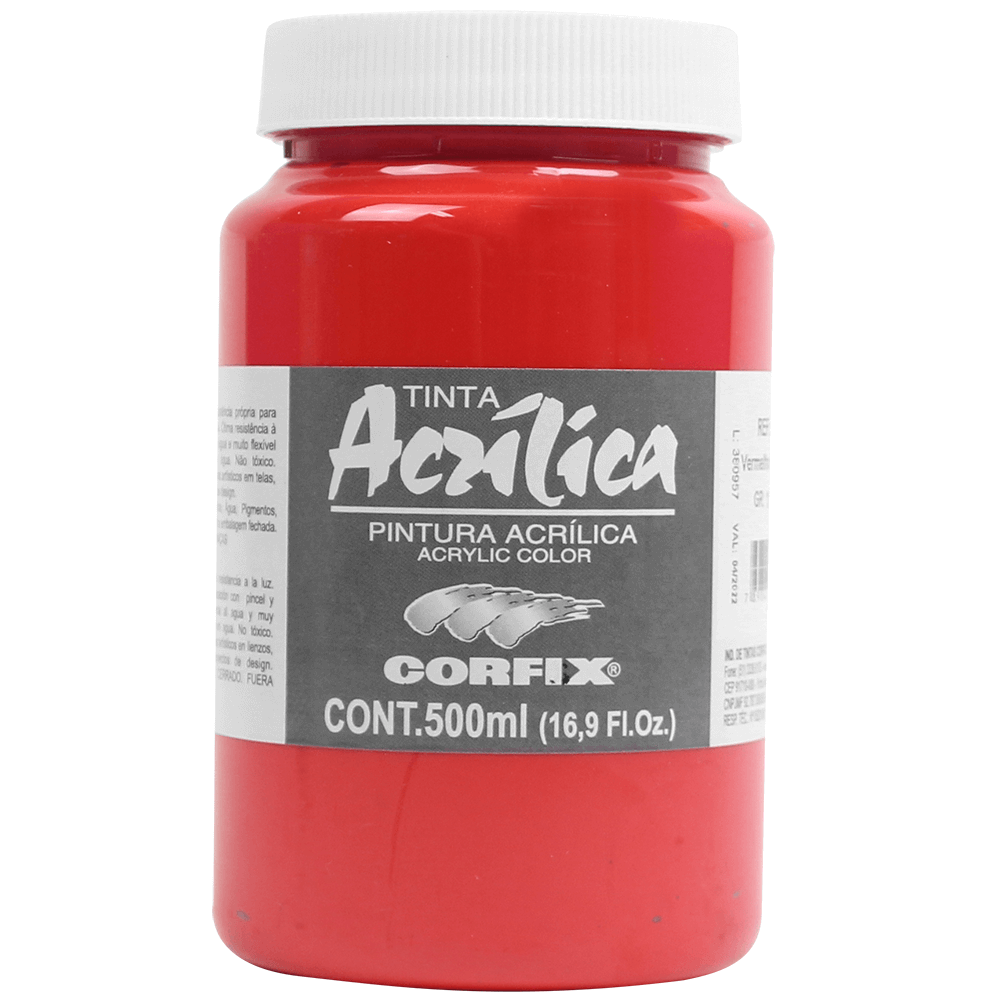 Tinta Acrílica Corfix 500ml G1