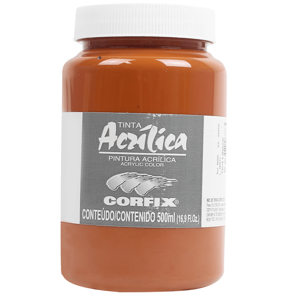 Tinta Acrílica Corfix 500ml G1