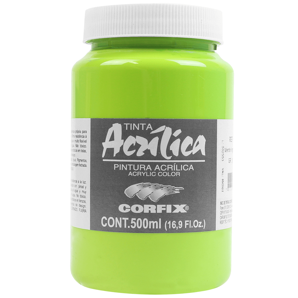 Tinta Acrílica Corfix 500ml G1