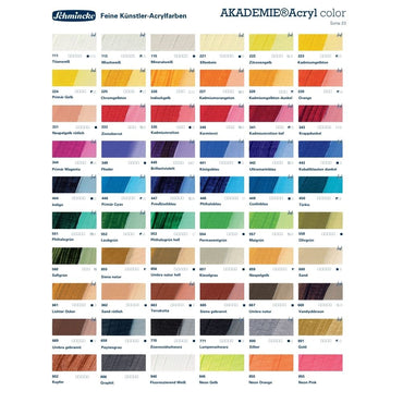 Tinta Acrílica Schmincke Akademie 60ml Tom Metálico