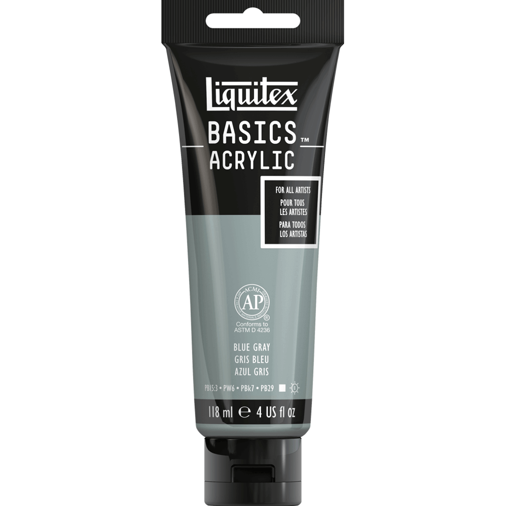 Tinta Acrílica Liquitex Basics 118ml 142 Blue Grey