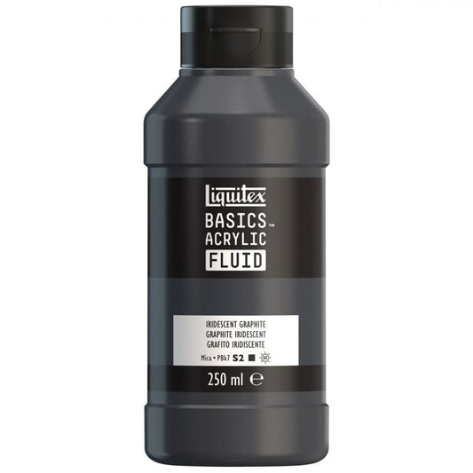 Tinta Acrílica Liquitex Basics Fluída 250ml Iridescent Graphite