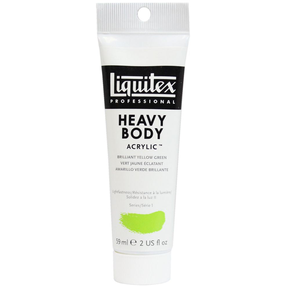 Tinta Acrílica Liquitex Heavy Body 840 Brilliant Yellow Green 59ml