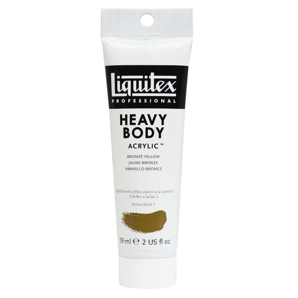 Tinta Acrílica Liquitex Heavy Body 530 Bronze Yellow 59ml