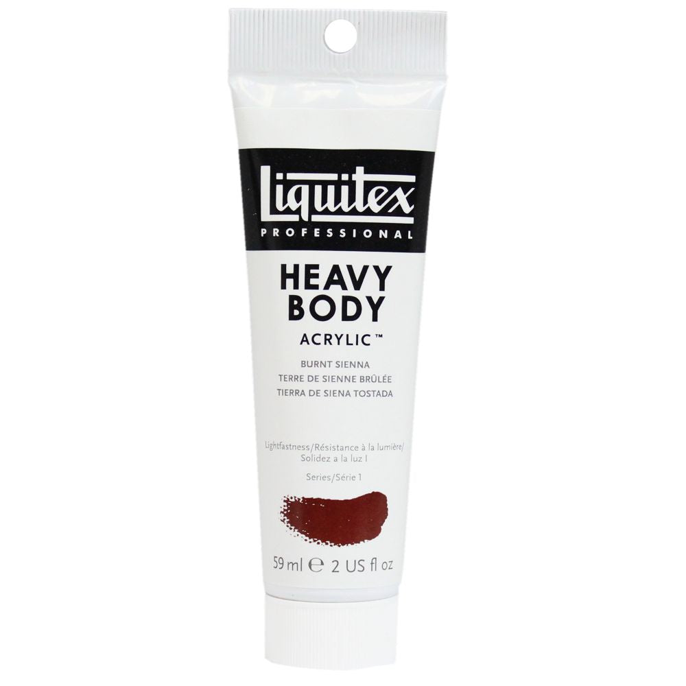 Tinta Acrílica Liquitex Heavy Body 127 Burnt Sienna 59ml